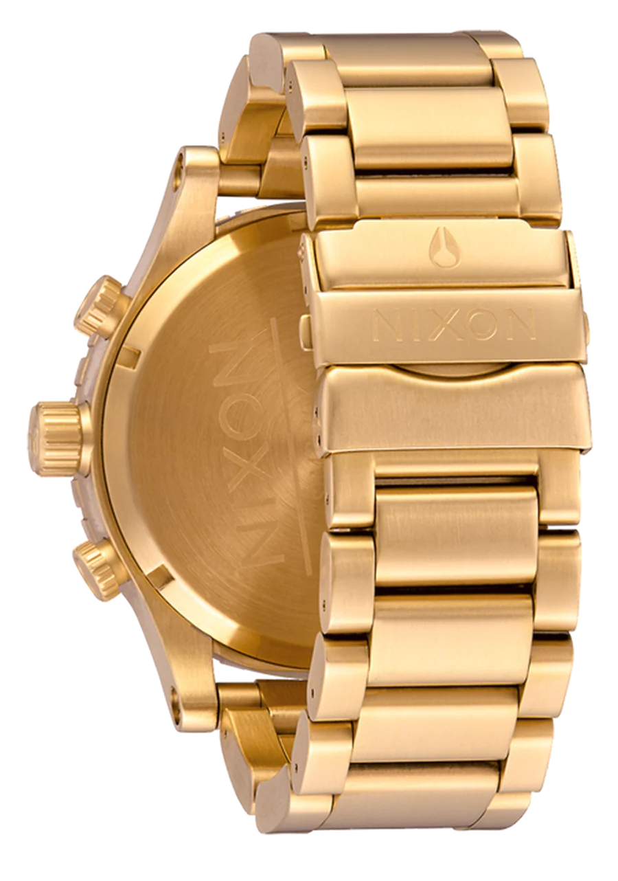 Nixon 51-30 Chrono Gold/ Turquoise/Gold A1389 5345-00