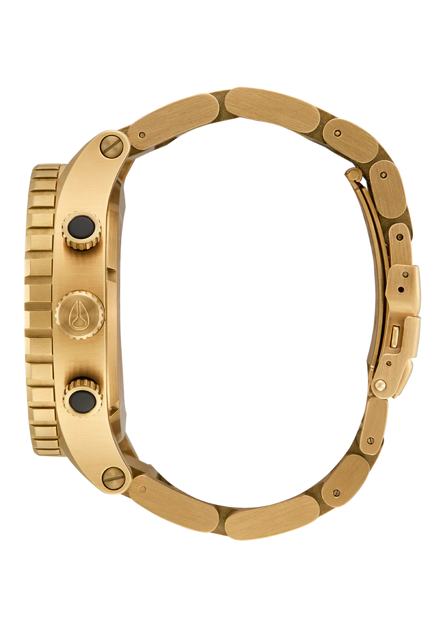 Nixon 51-30 Chrono 4th Dim Gold/ Black A1389 5358-00