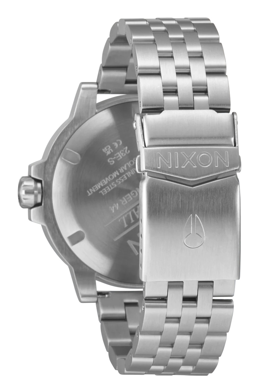 NIXON Stinger 44 Solar Silver/ Black/ White A1402 5233-00