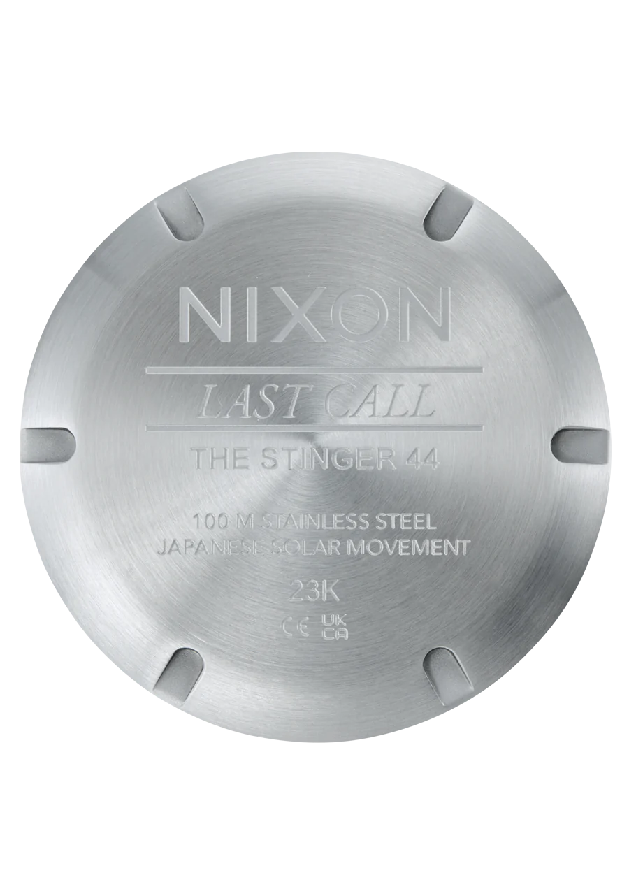 NIXON Stinger 44 Solar Silver/ Black/ White A1402 5233-00