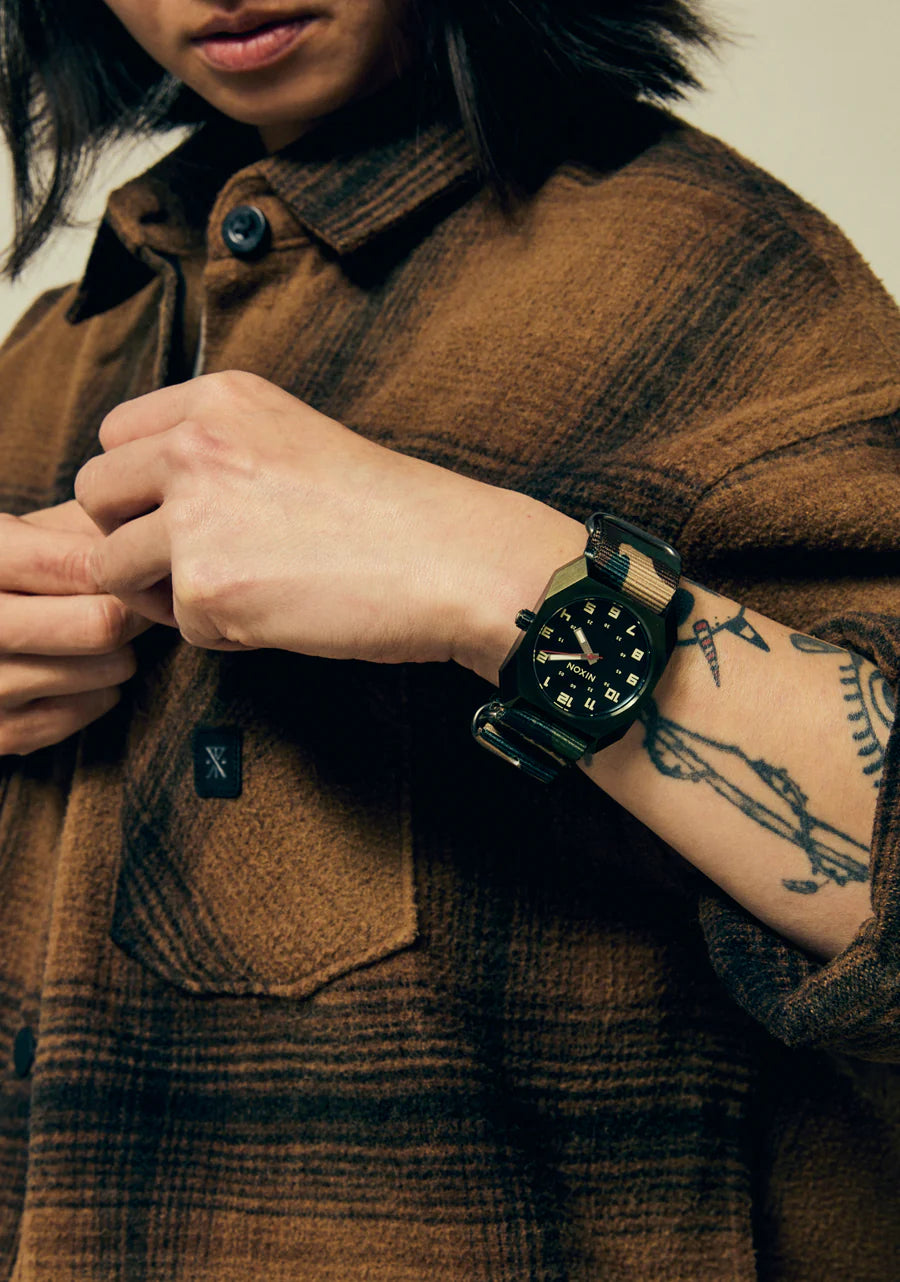 Nixon Scout Dark Olive/ Camo A1409 5118-00