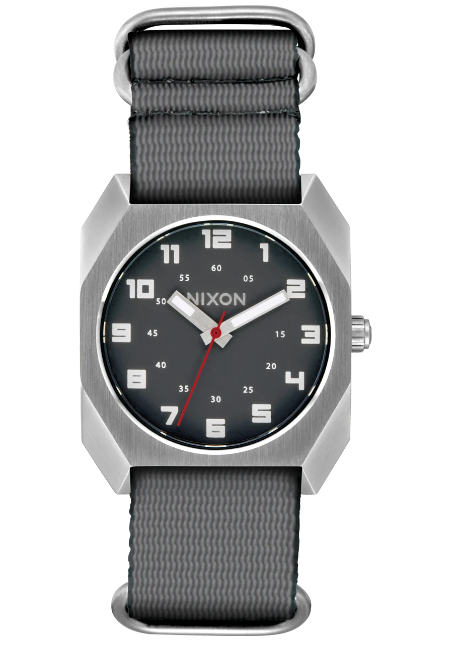 Nixon Scout Silver/ Charcoal A1409 5258-00