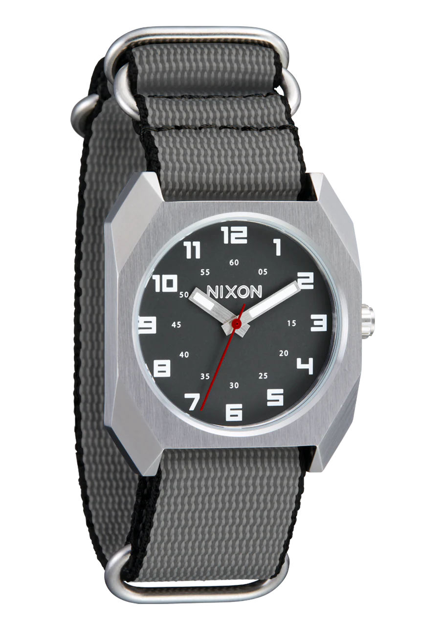 Nixon Scout Silver/ Charcoal A1409 5258-00