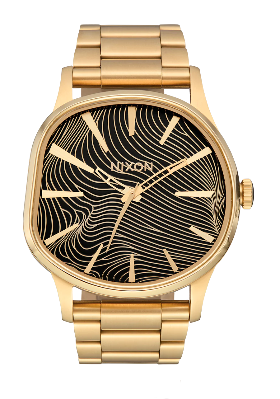 Nixon Sentry Wobble 4th Dim Gold/Black A1454-5358-00