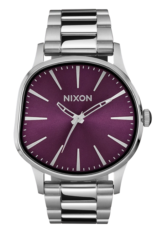 Nixon Sentry Wobble Silver/ Purple Sunray A1461-5390-00