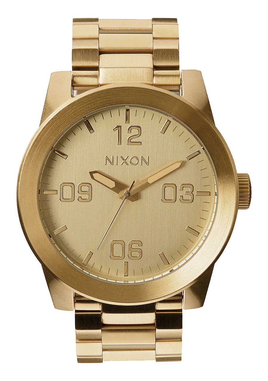 NIXON Corporal Stainless Steel All Gold A346-502-00