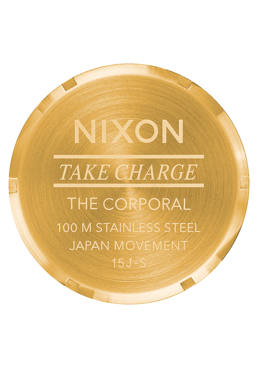 NIXON Corporal Stainless Steel All Gold A346-502-00