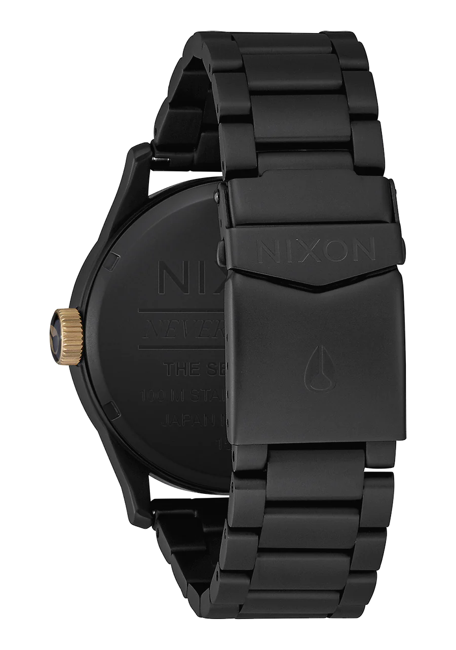 NIXON Sentry SS Matte Black/Gold A356-1041-00