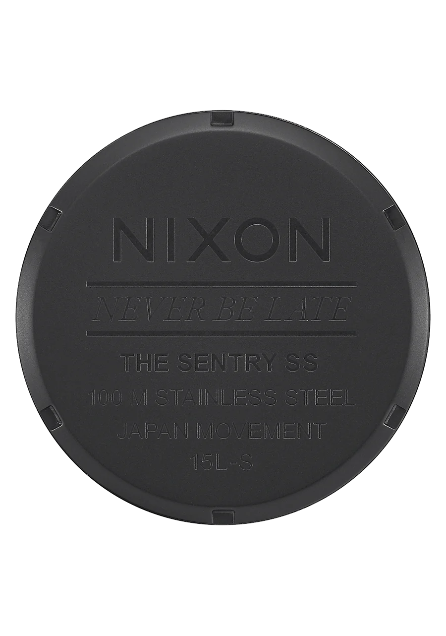 NIXON Sentry SS Matte Black/Gold A356-1041-00