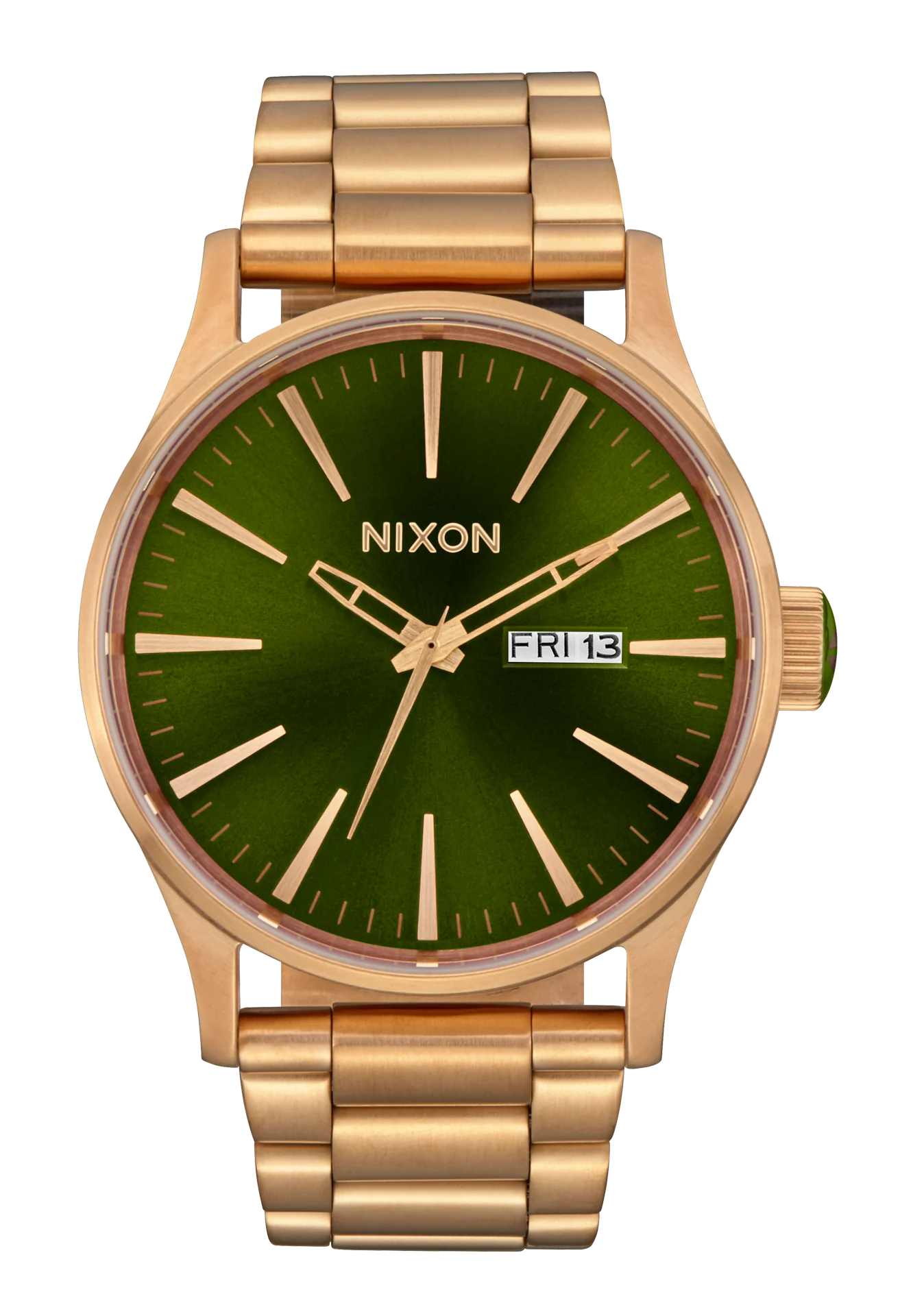 NIXON Sentry SS Gold/Green Sunray A356-1919-00