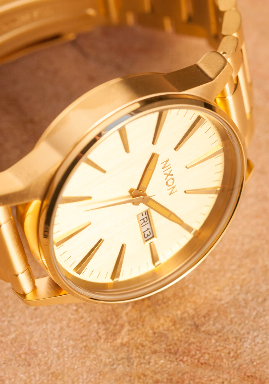 Nixon Sentry Stainless Steel All Gold A356 502-00