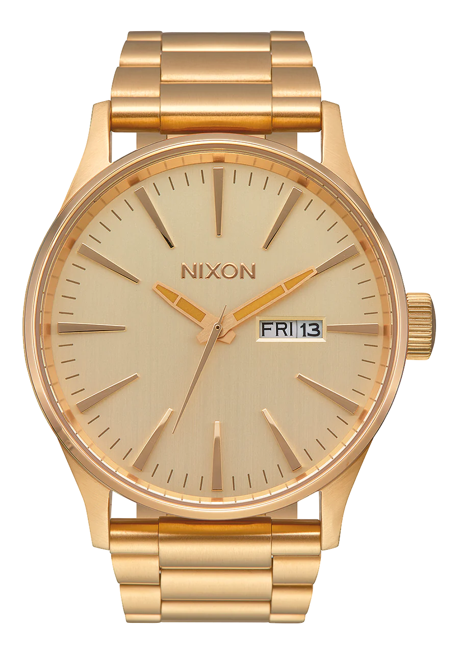 Nixon Sentry Stainless Steel All Gold A356 502-00