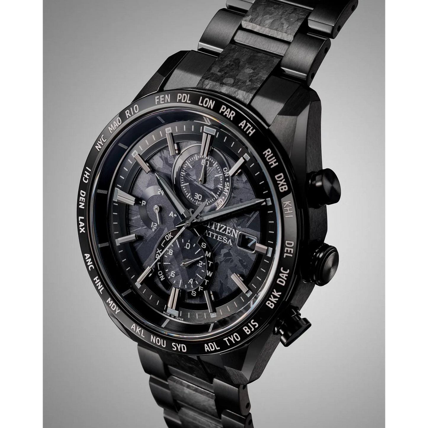 Citizen Attesa Limited Edition Hakuto-R Atomic Timekeeping Super Titanium Gray Dial AT8287-62E