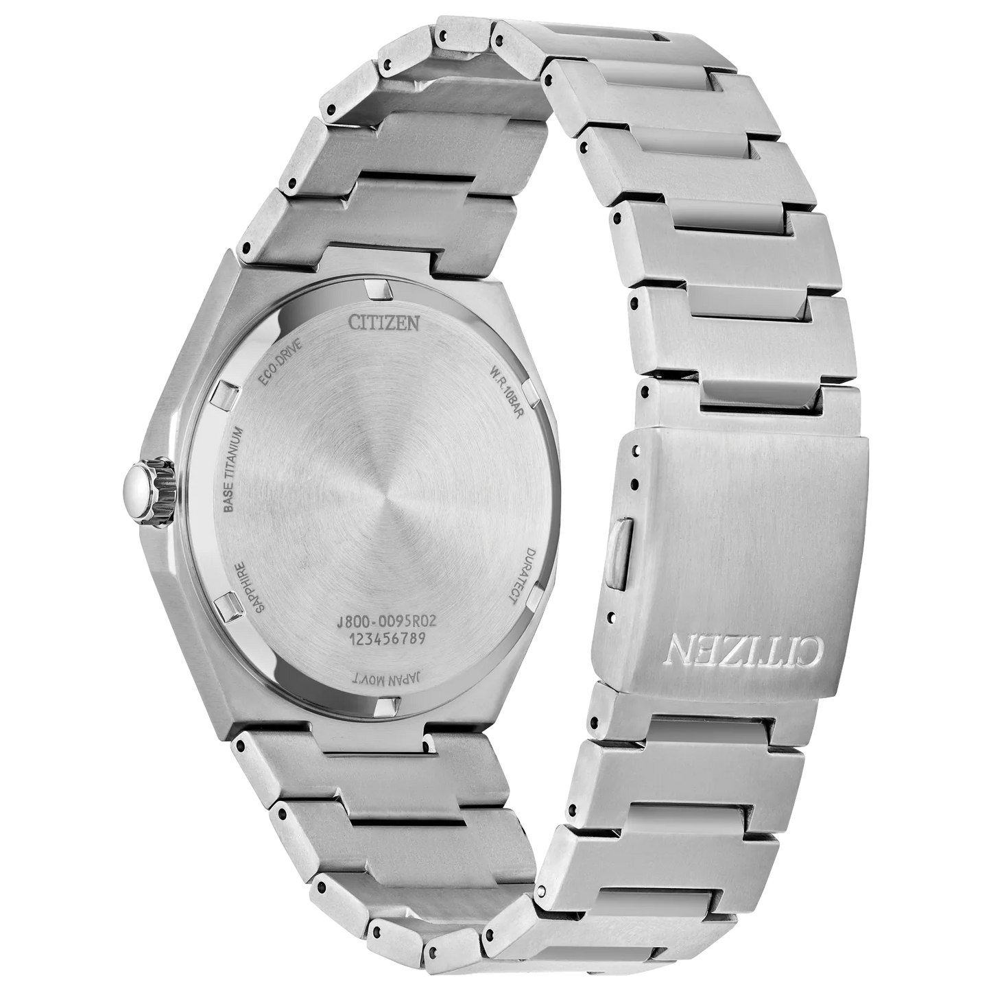 Citizen Zenshin Three-hand Super Titanium Blue Dial AW0130-85L