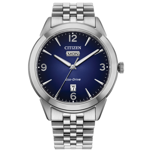 Citizen Rolan Blue Dial Stainless Steel Bracelet AW0150-53L