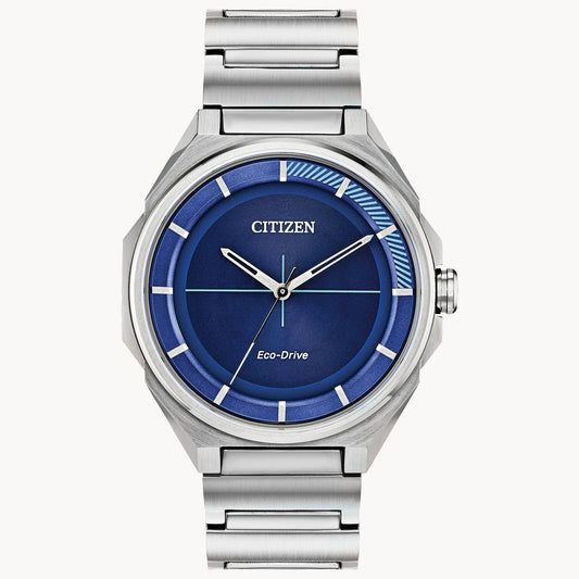 Citizen Weekender Blue Dial Steel Bracelet BJ6530-54L