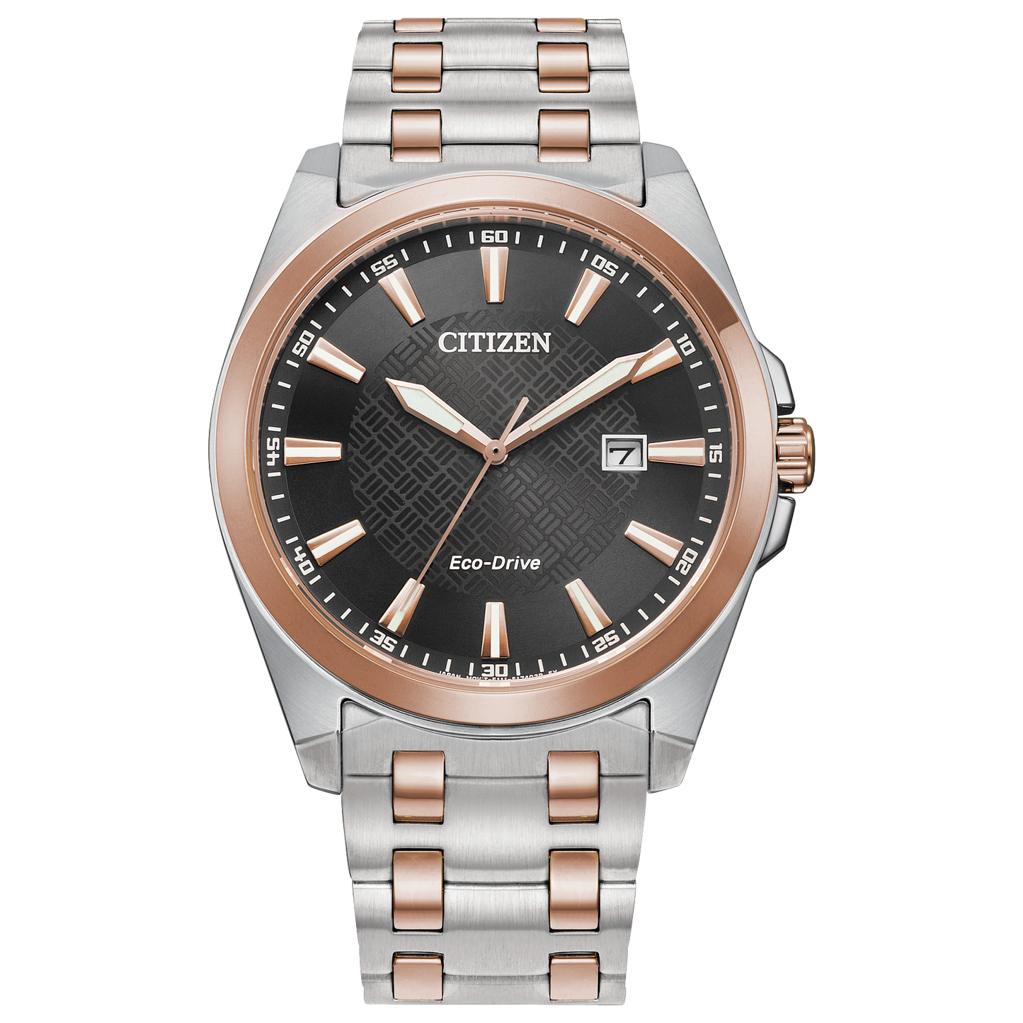 Citizen Peyten Brown Dial Stainless Steel Bracelet BM7536-53X