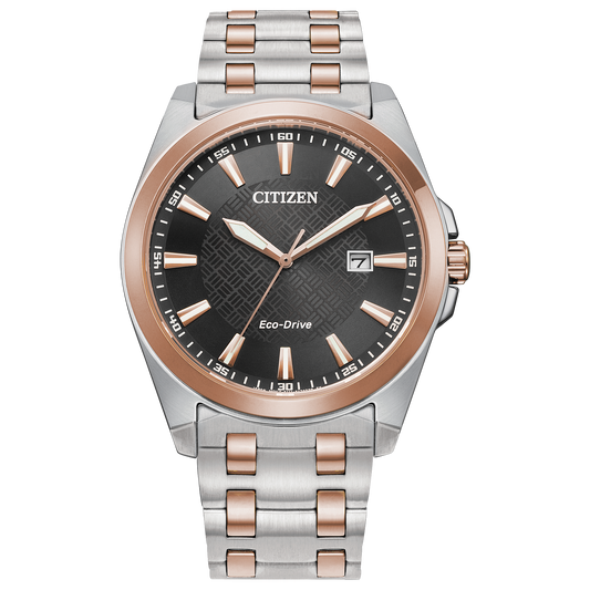 Citizen Peyten Brown Dial Stainless Steel Bracelet BM7536-53X