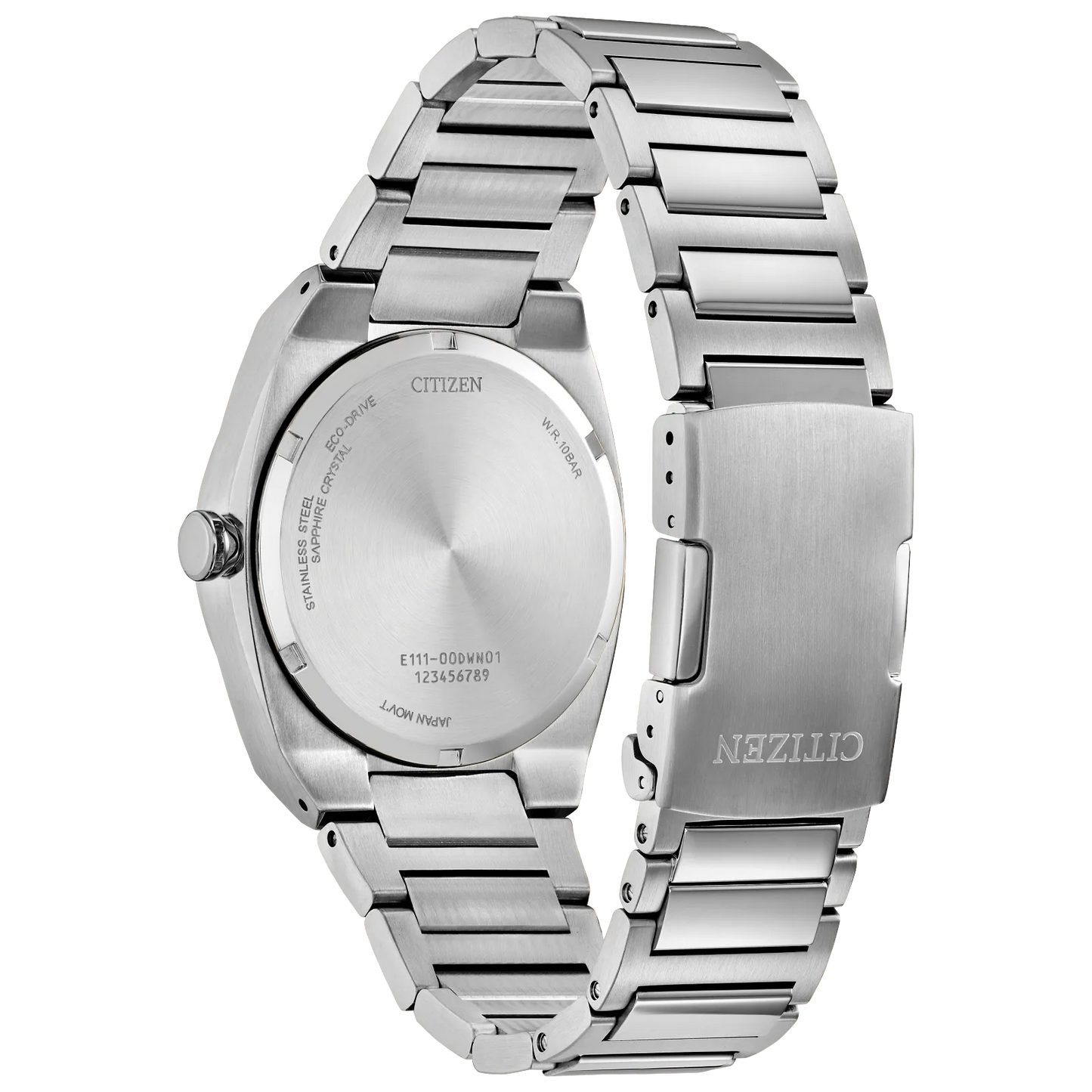 Citizen Sport Luxury Black Dial Stainless Steel Bracelet BM7660-54E