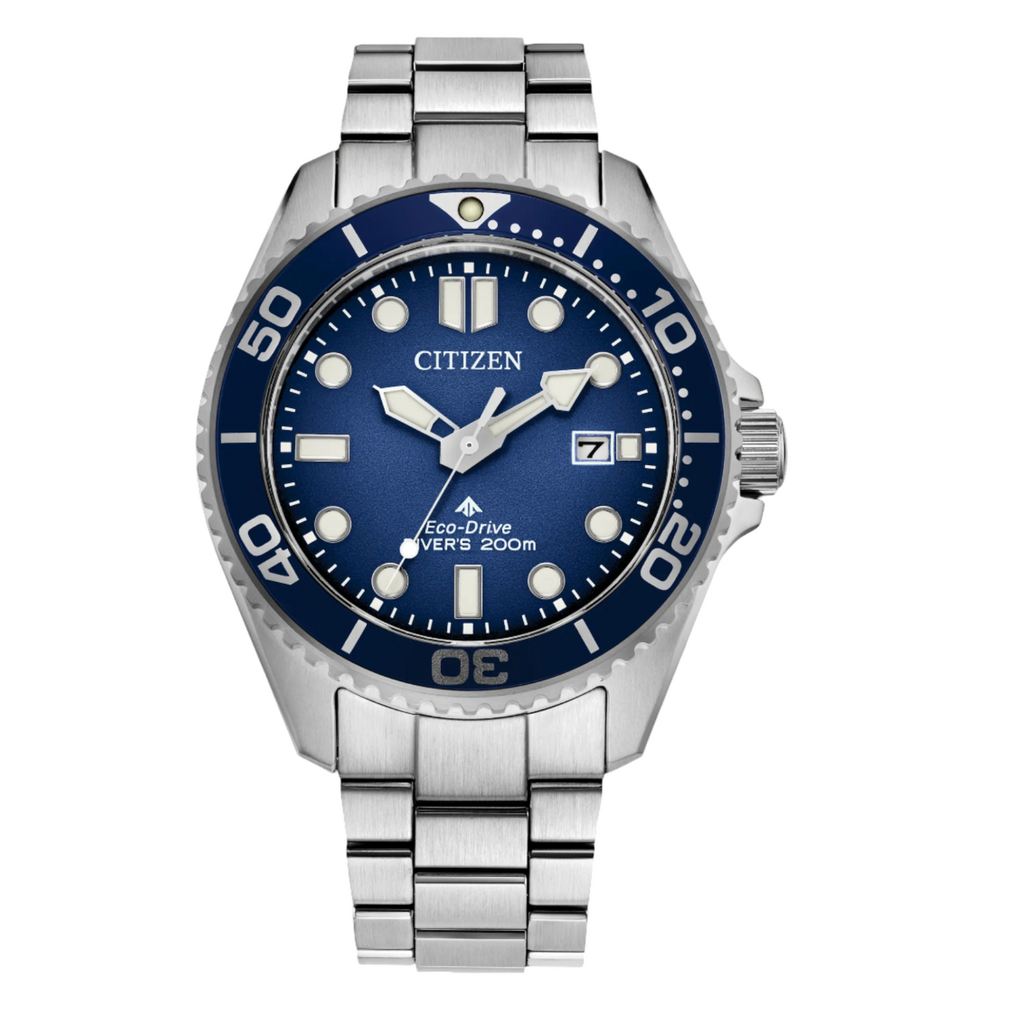 Citizen Promaster Dive Eco-Drive Blue Dial Stainless Steel Bracelet BN0260-54L