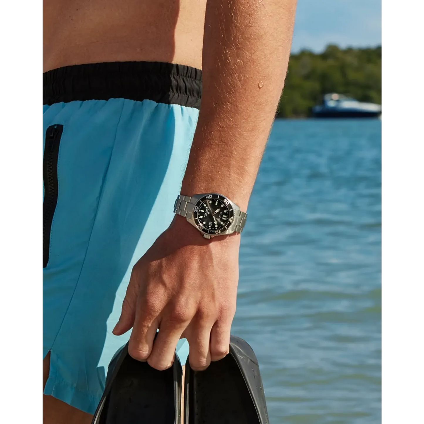 Citizen Promaster Dive Black Dial Stainless Steel Bracelet BN0261-51E