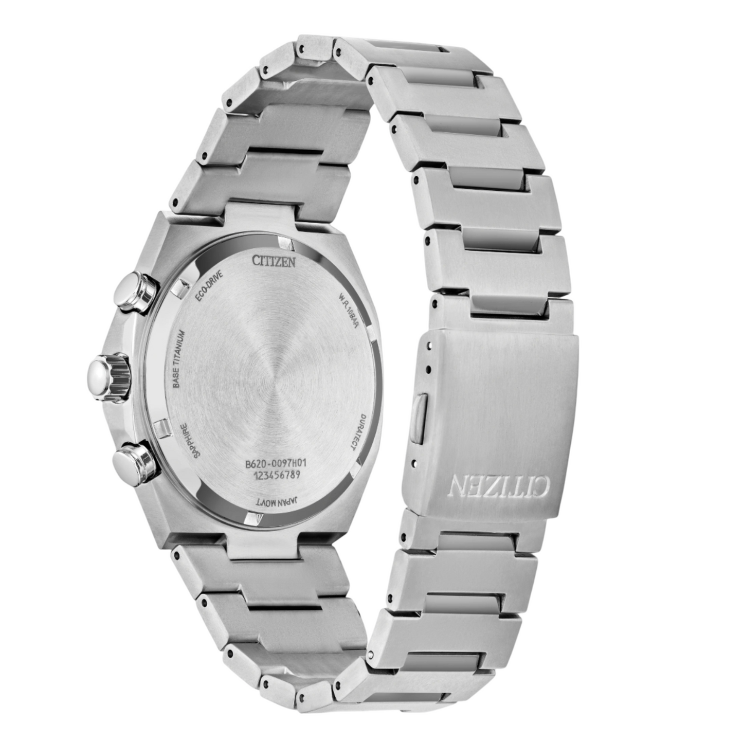 Citizen Zenshin Eco-Drive Chrono Super Titanium Salmon Dial CA4610-85Z