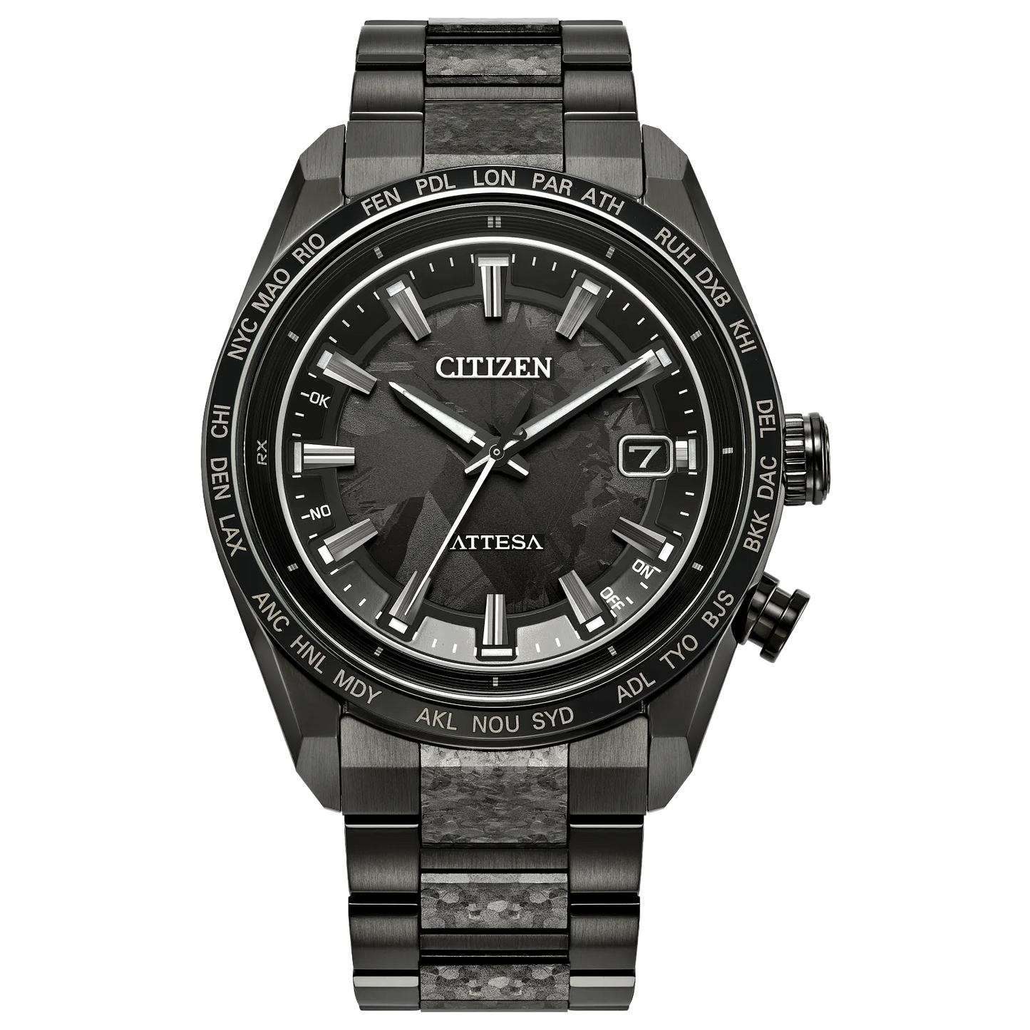 Citizen Attesa Limited Edition Hakuto-R Super Titanium Atomic Timekeeping Black Dial CB0285-63E