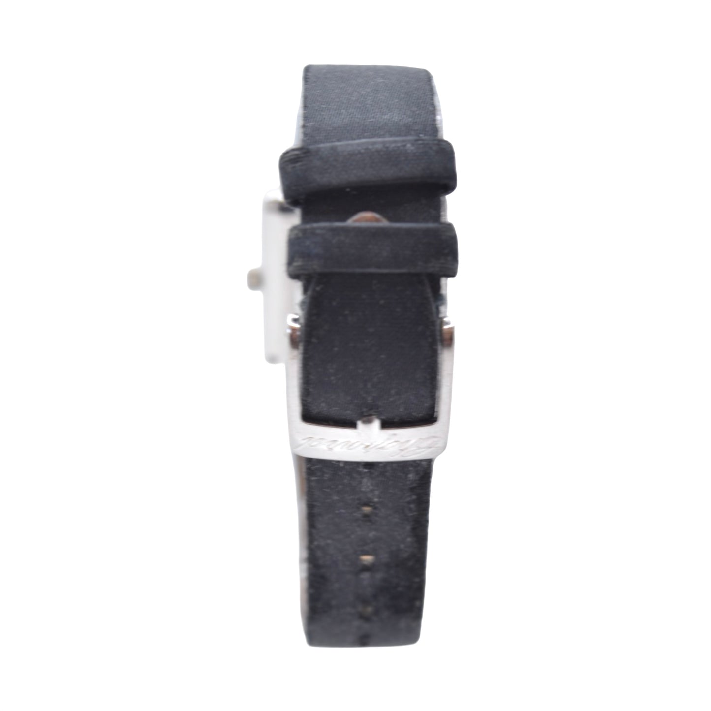 Chopard Your Hour 18K White Gold Diamonds and Mother-of-Pearl Dial Black Satin Strap 13/5951
