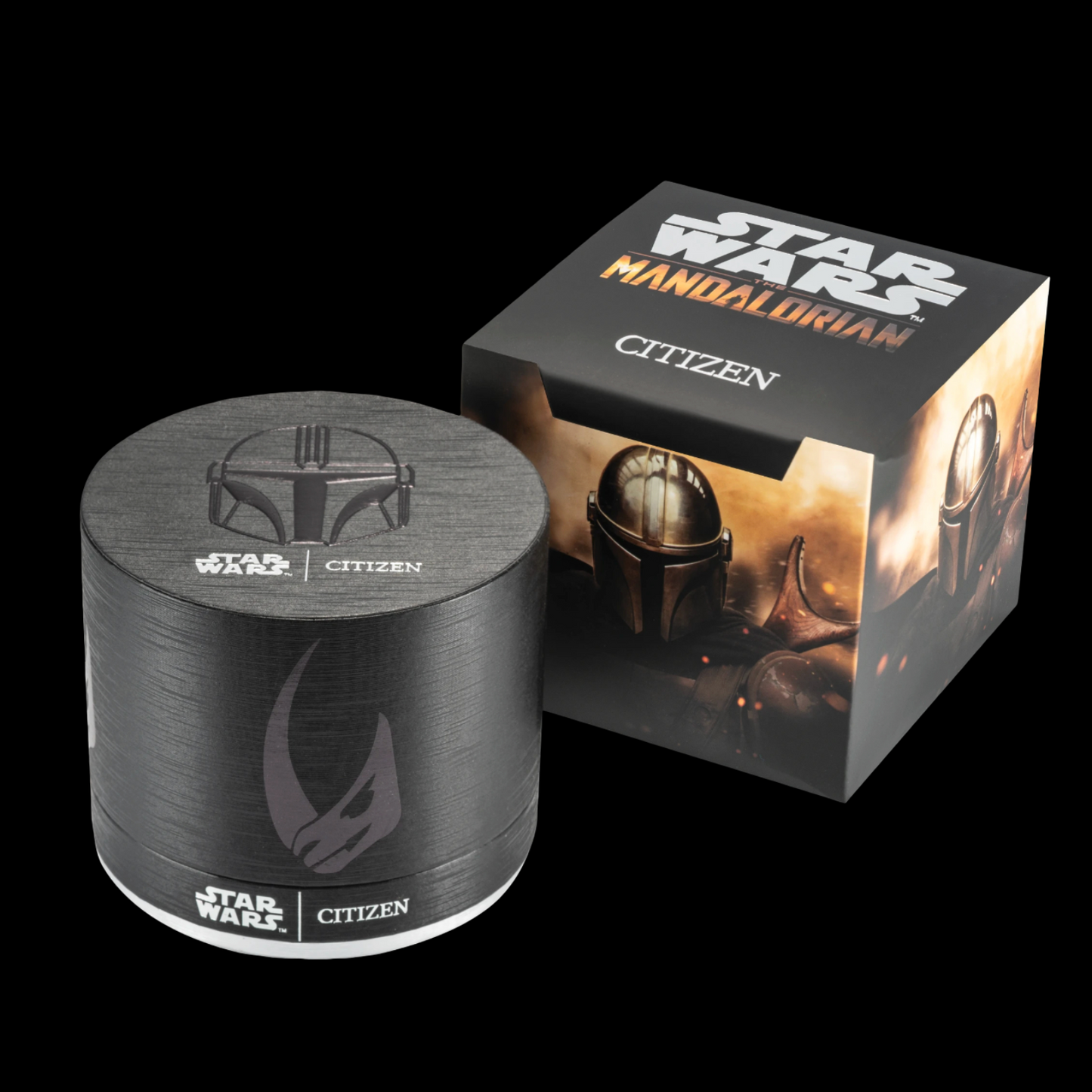 Citizen Star Wars Mandalorian Eco-Drive Gray Dial Brown Leather CA0857-09W