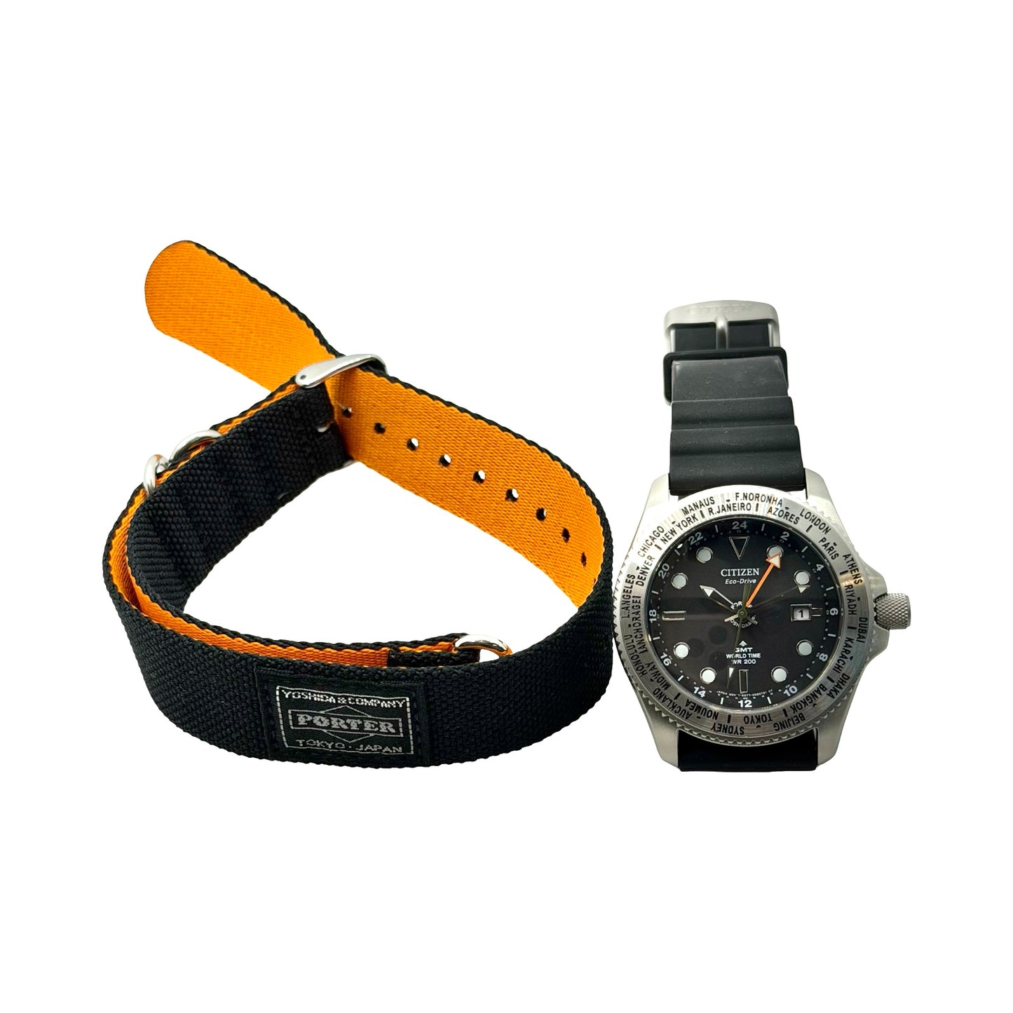 Citizen Promaster X Porter Collaboration Yoshida Kaban GMT World Time Limited Edition Ref.386-19831