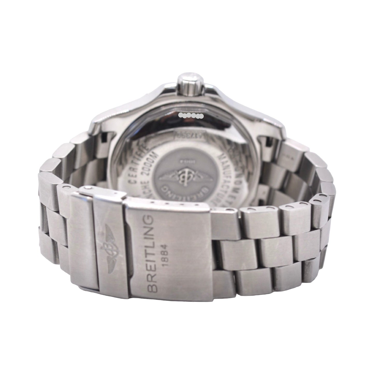 Breitling Superocean Steelfish 44mm Automatic Black Dial Stainless Steel A17390