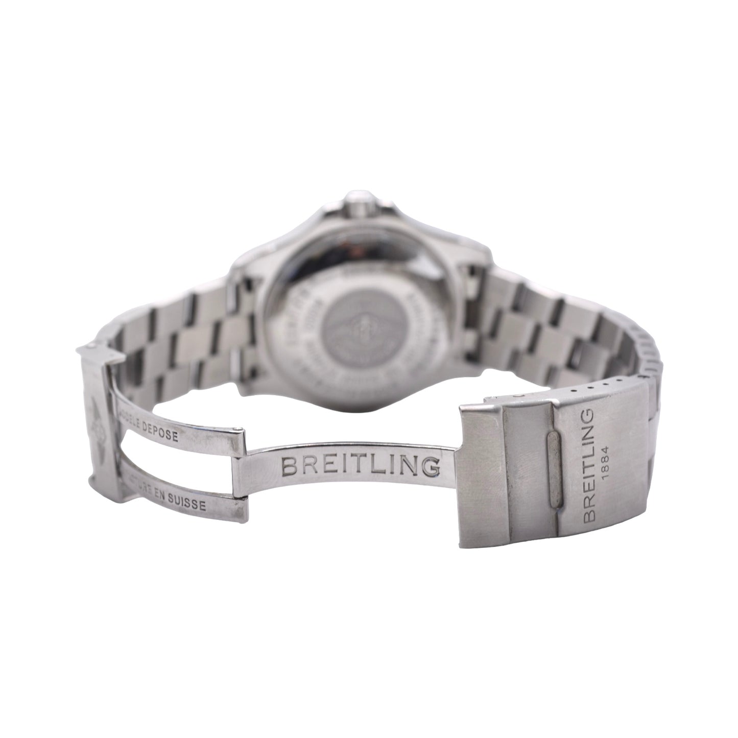 Breitling Superocean Steelfish 44mm Automatic Black Dial Stainless Steel A17390