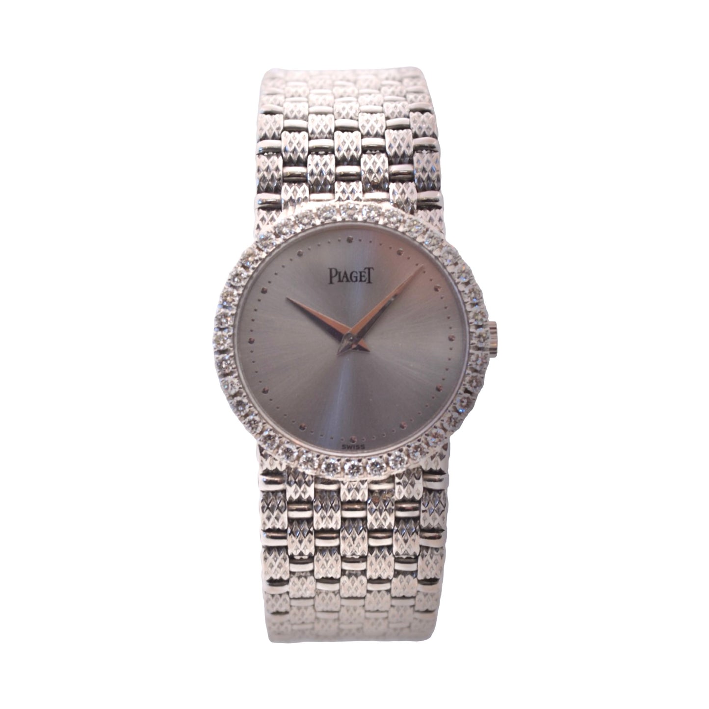 Piaget Dancer 18K White Gold 24mm Manual Wind Silver Dial Ref. 9706 D 23