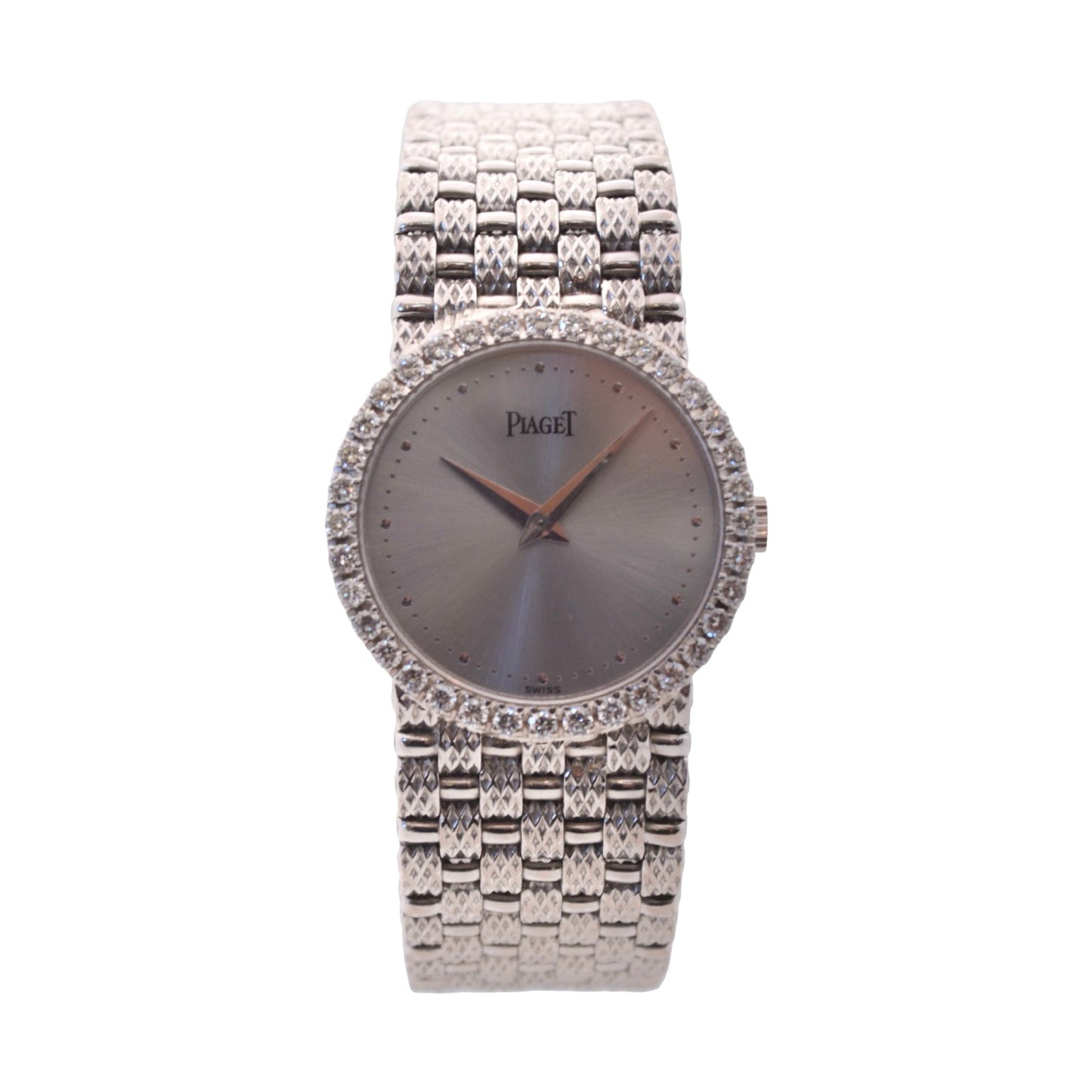 Piaget Dancer 18K White Gold 24mm Manual Wind Silver Dial Ref. 9706 D 23