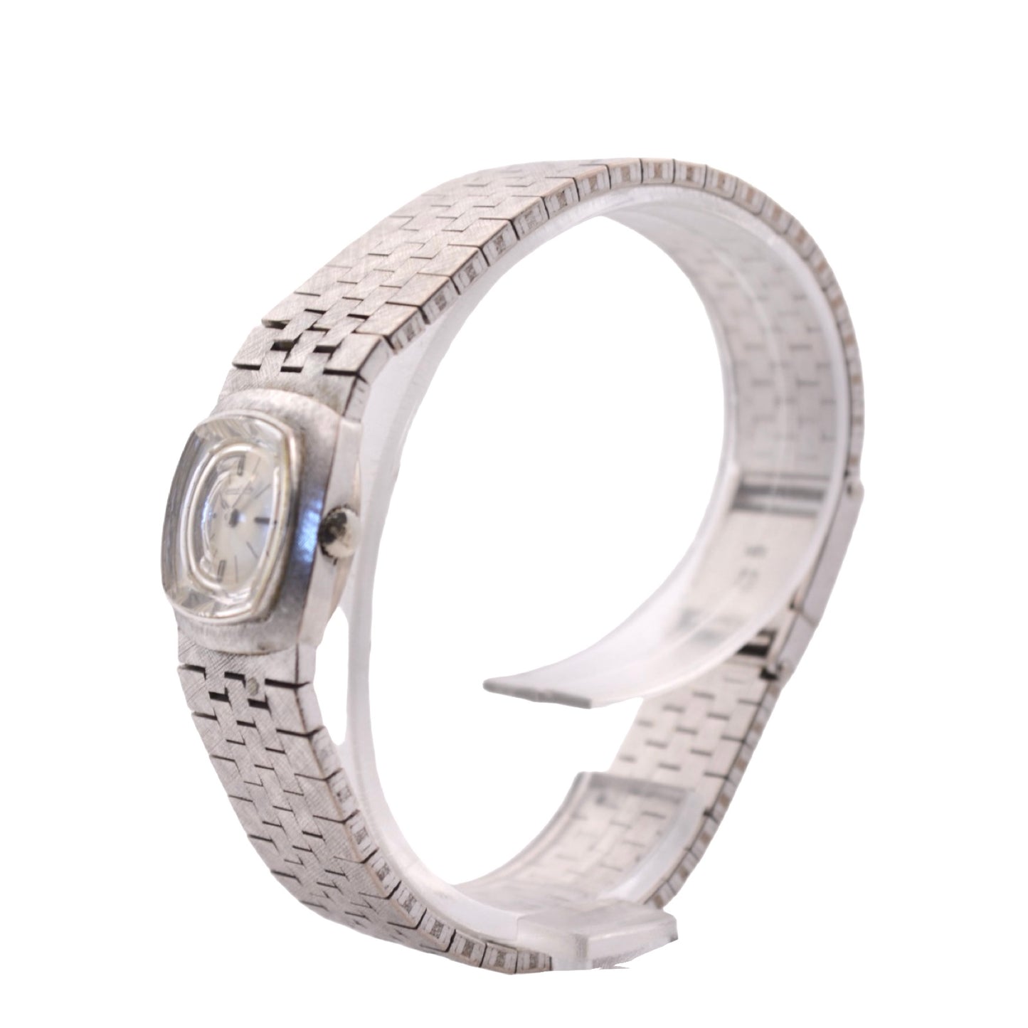 Jaeger LeCoultre 18K White Gold 18mm Manual Wind Silver Dial Ref.1693
