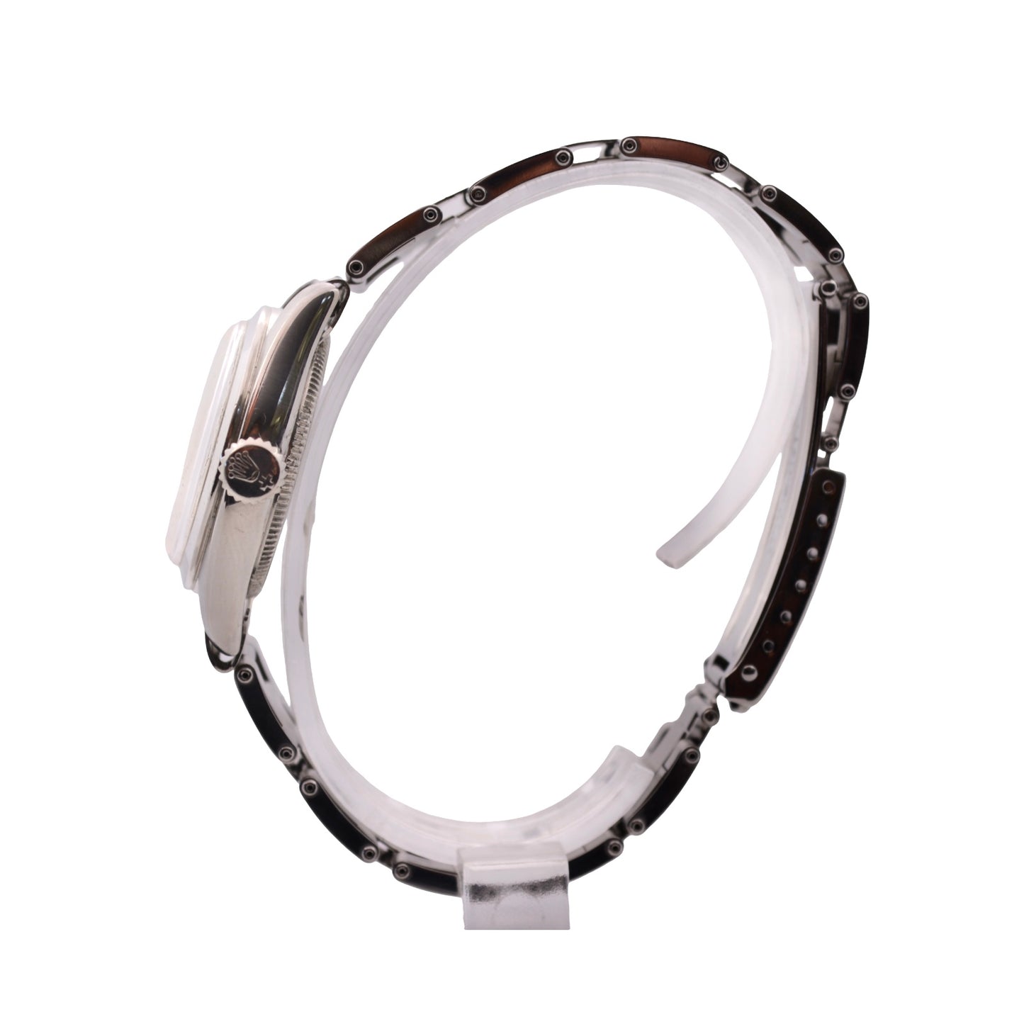 Rolex Oyster Speedking Precision 30mm Silver Dial Oyster Riveted Stretch Bracelet Ref. 6056