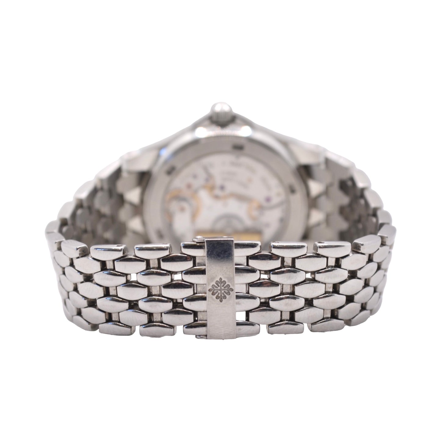 Patek Philippe Neptune Moonphase 37mm Automatic Black Dial Stainless Steel 5085