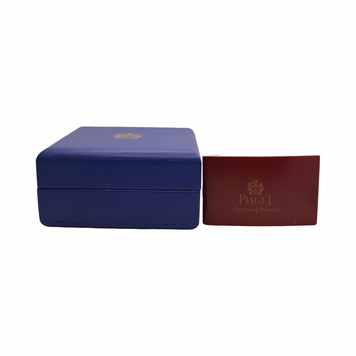 Piaget Polo 18K Yellow Gold Champagne and Blue Lapis Lazuli Dial Diamond Bezel 22005