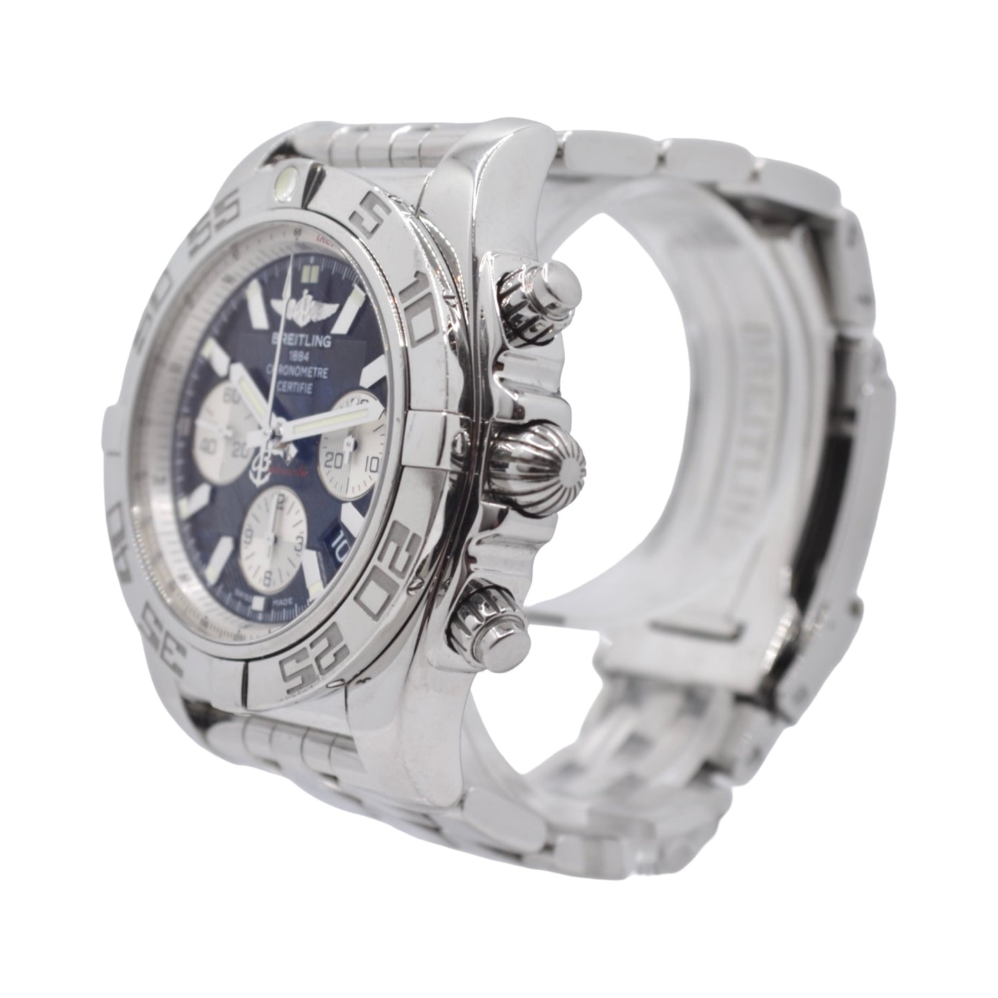Breitling Chronomat 44 Automatic Chronograph Stainless Steel Bracelet AB0110