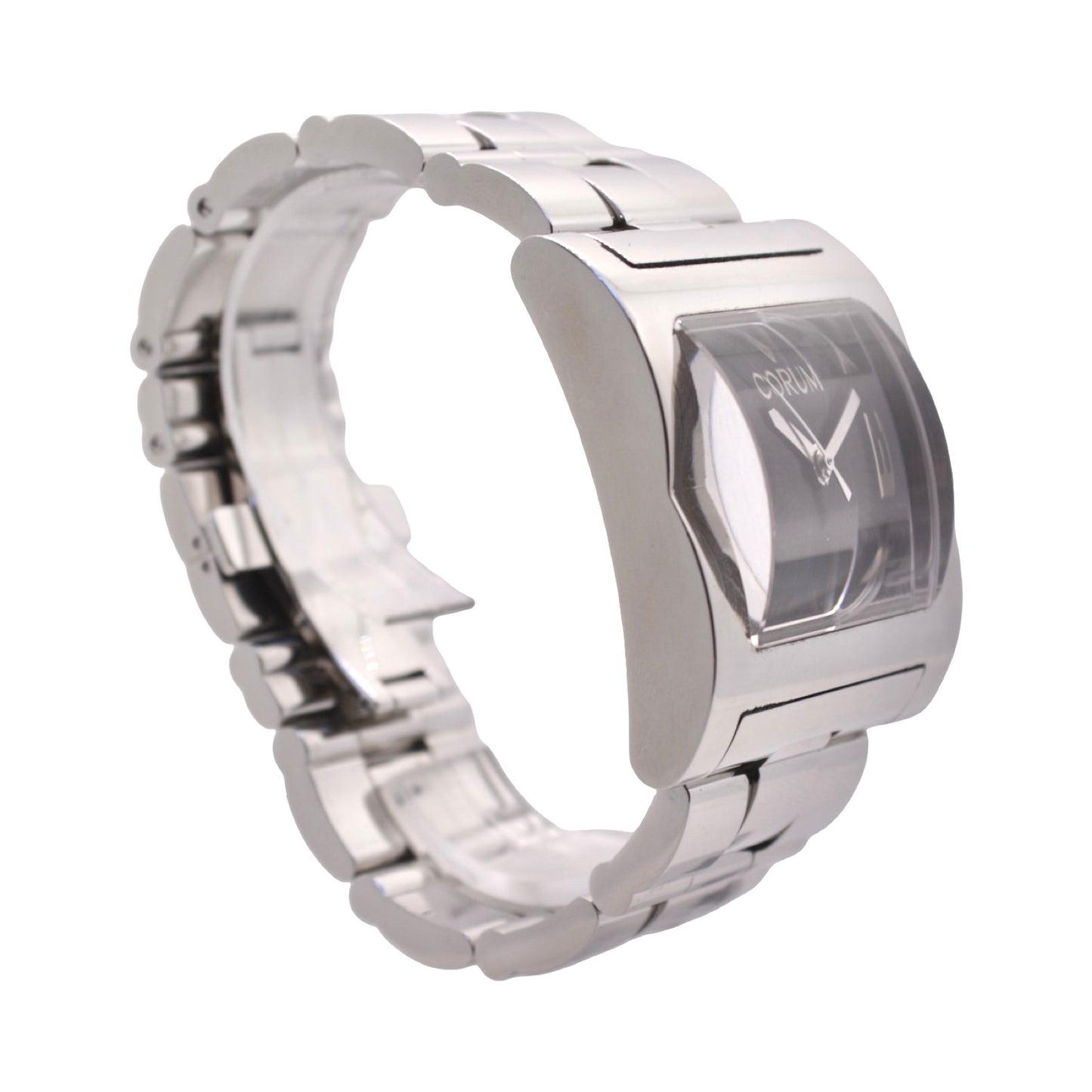Corum Severus Limited Edition Automatic Black Dial Steel Bracelet  082.800.20
