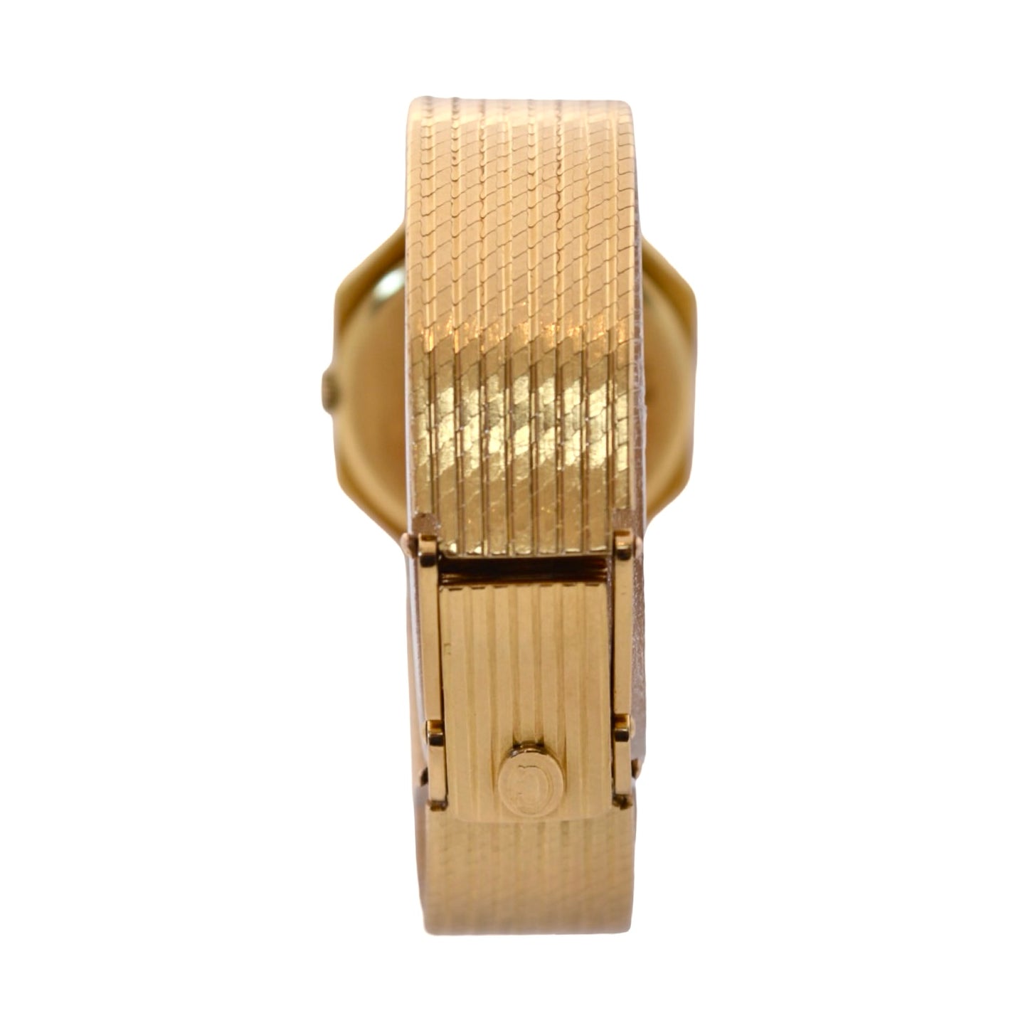 Concord Luxury Ladies Geometric Diamond Collection Quartz Watch 18K Yellow Gold with Factory Diamonds 51.81.550