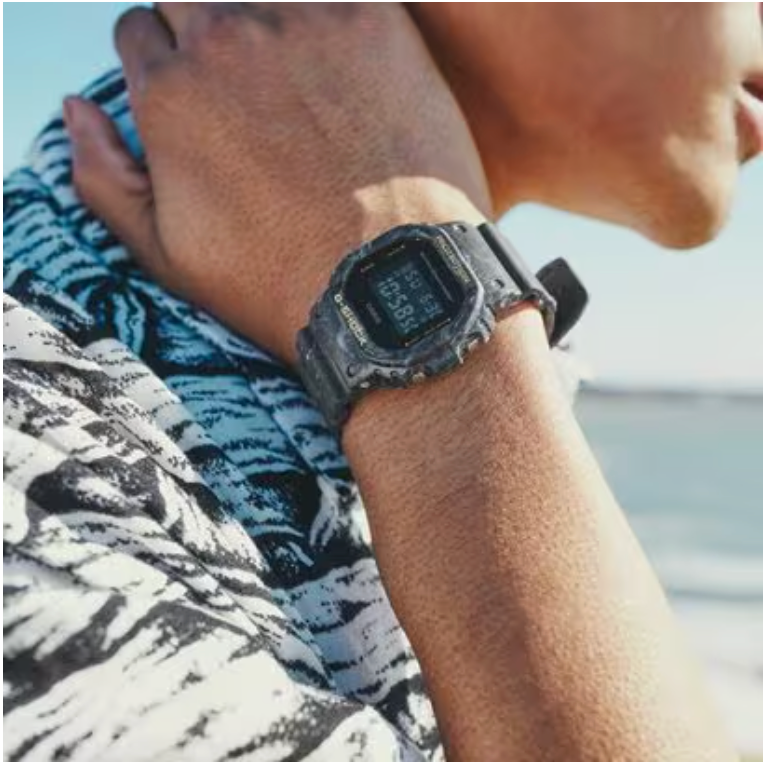 G-Shock 5600 Series Blue Resin Digital DW5600WS-1