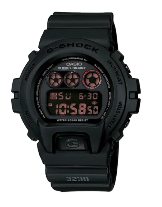 G-Shock Digital Black Mens DW6900MS-1