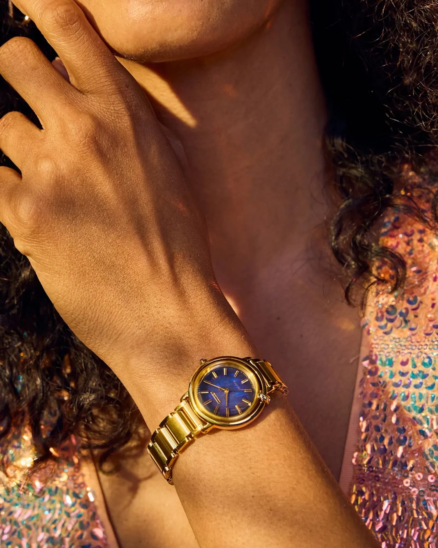 Citizen L Arcly Limited Edition 31mm Blue Dial Gold Tone Stainless Steel EM1099-57L