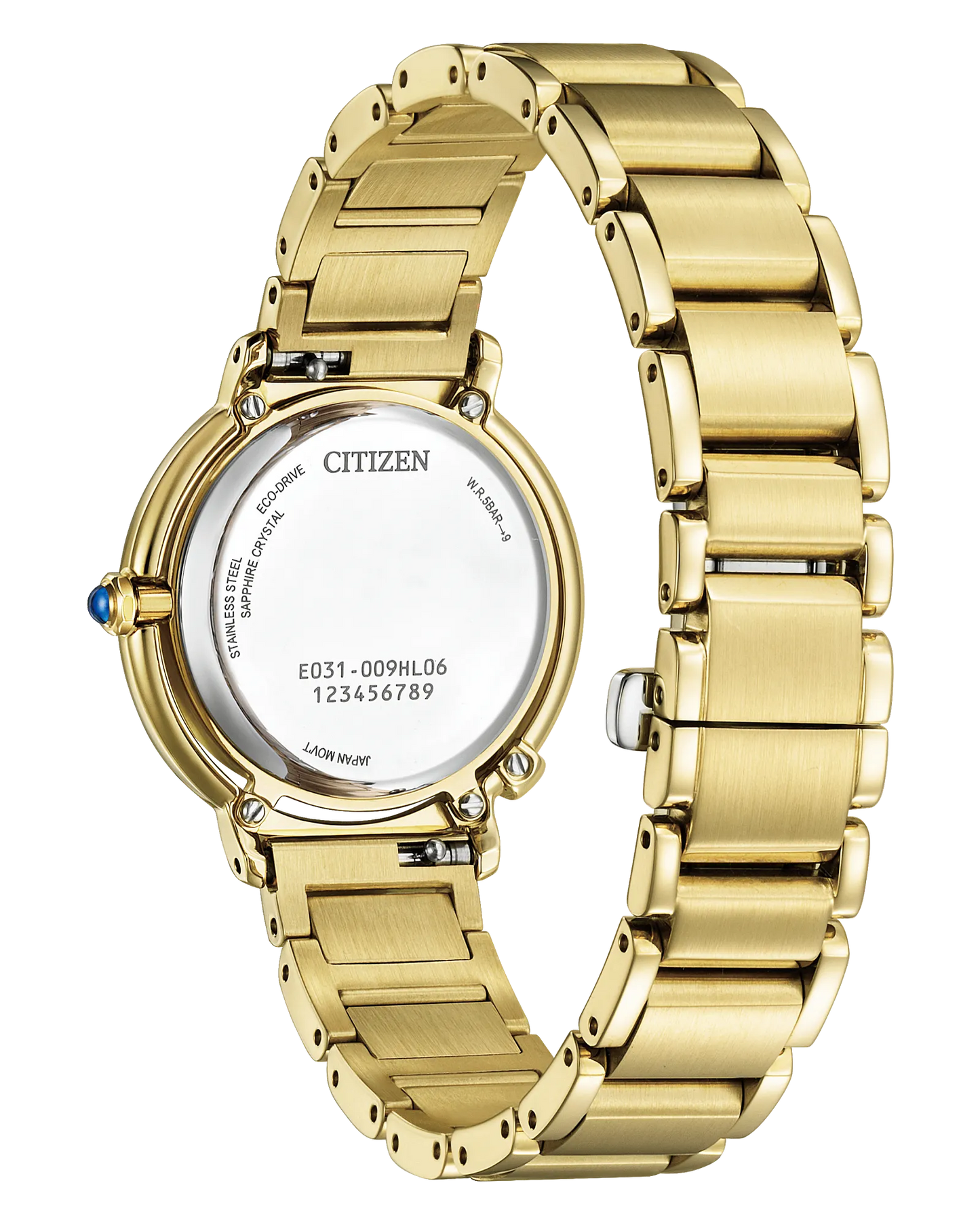Citizen L Arcly Limited Edition 31mm Blue Dial Gold Tone Stainless Steel EM1099-57L