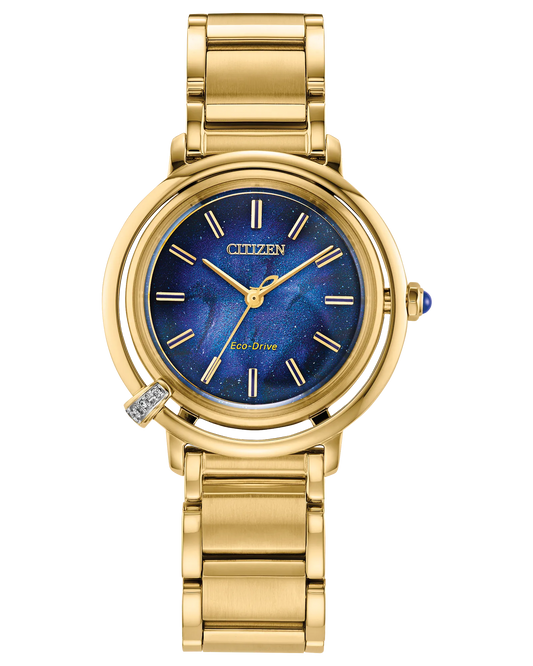 Citizen L Arcly Limited Edition 31mm Blue Dial Gold Tone Stainless Steel EM1099-57L