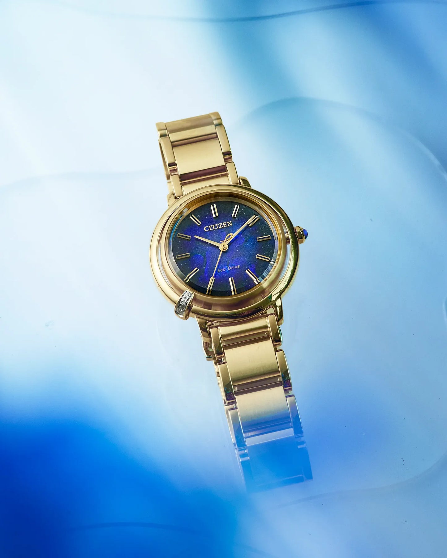 Citizen L Arcly Limited Edition 31mm Blue Dial Gold Tone Stainless Steel EM1099-57L