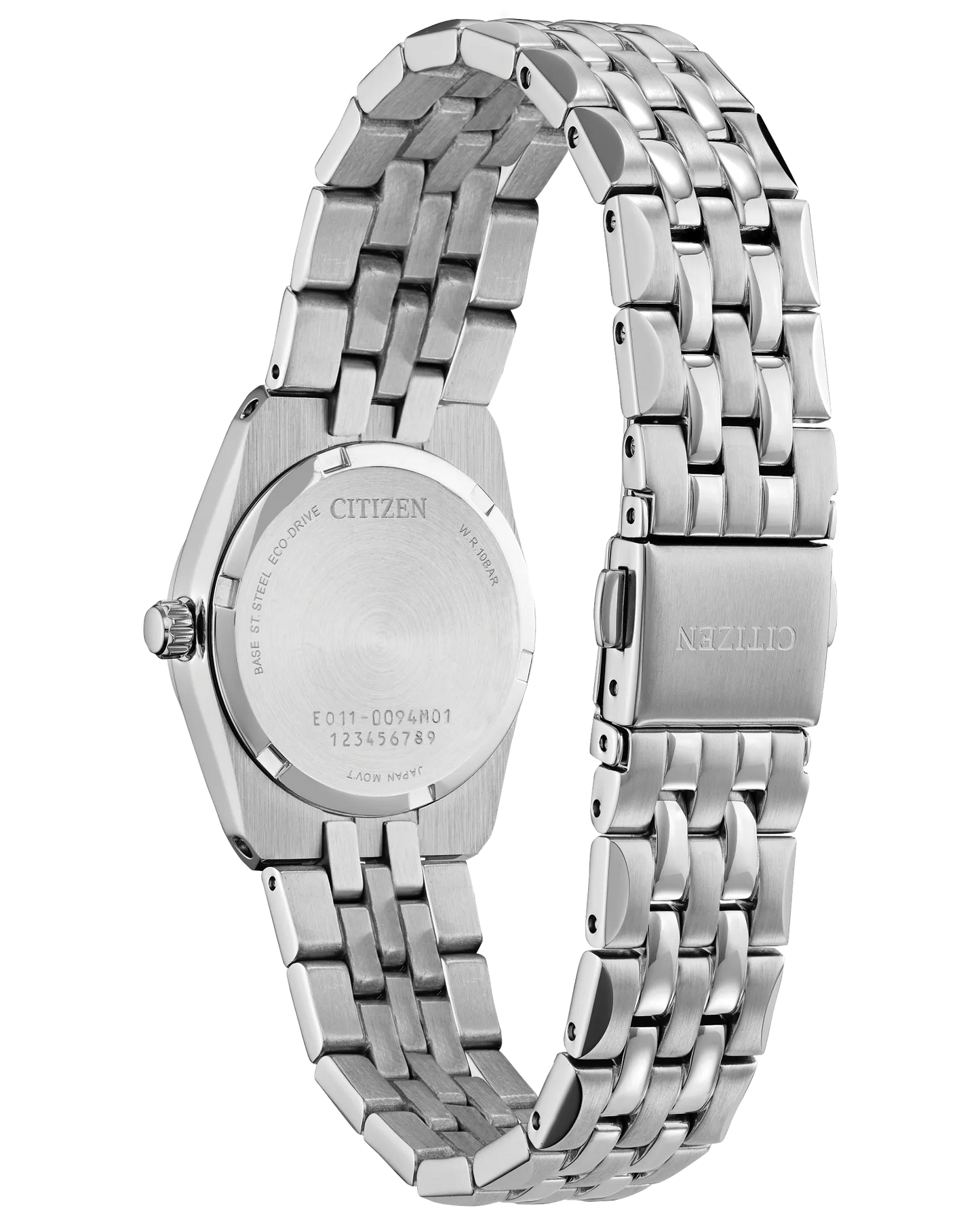Citizen Corso Diamond 28mm Taupe Dial Stainless Steel Bracelet EW2710-51X