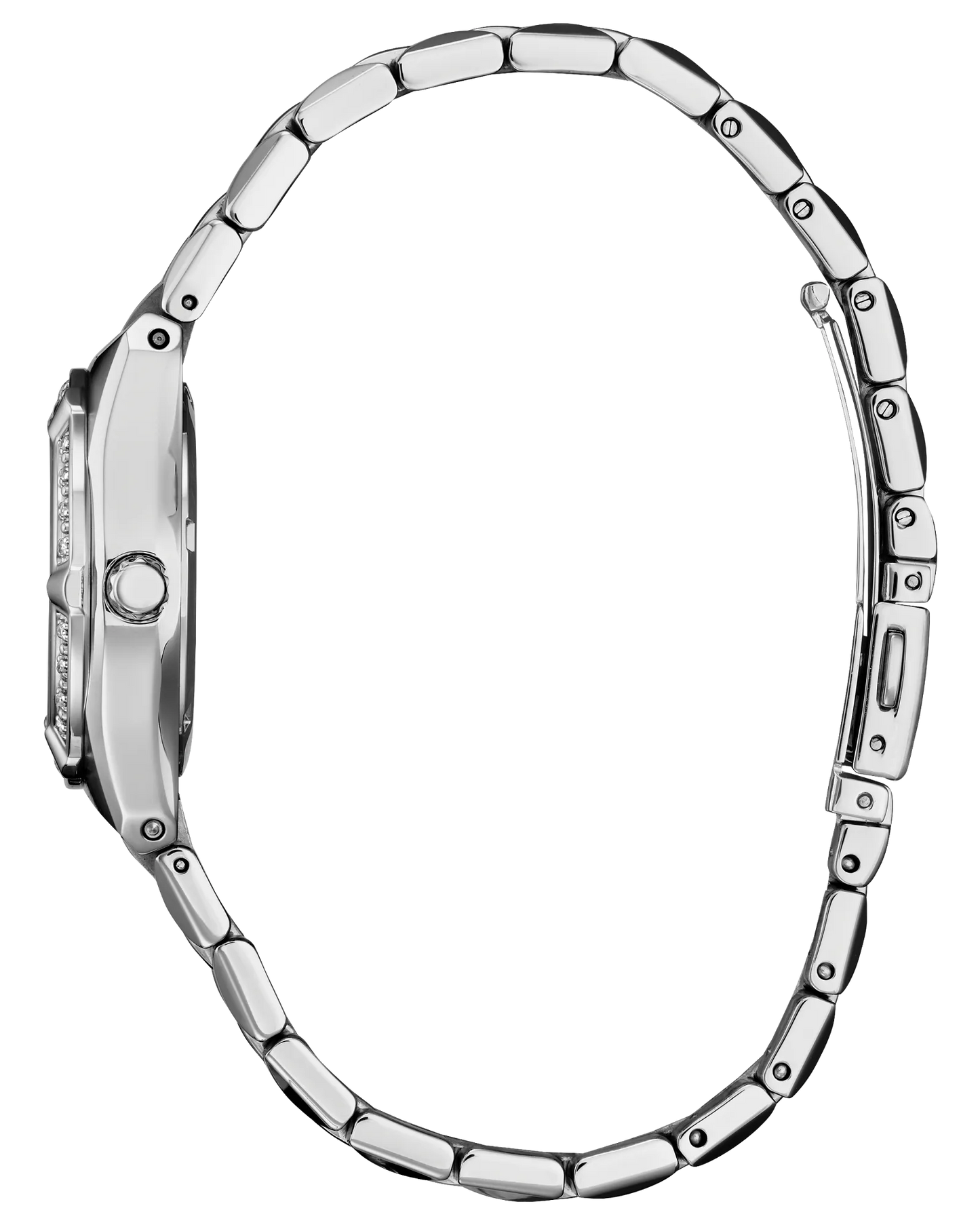 Citizen Corso Diamond 28mm Taupe Dial Stainless Steel Bracelet EW2710-51X