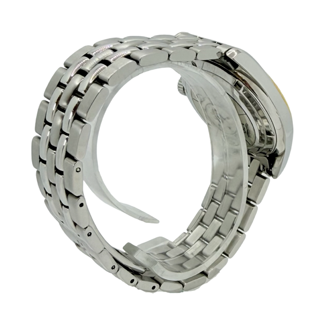 Eterna-Matic KonTiki 1958 18K Gold Bezel Ivory Dial Steel Bracelet 1571.47